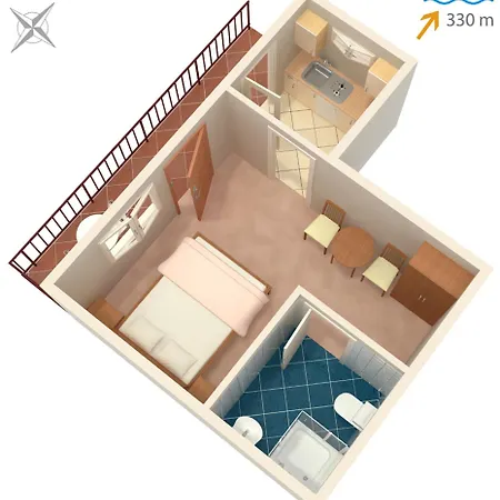 With Parking Space Sutivan, Brac - 747 Appartement *